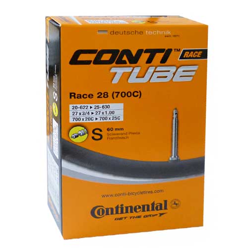 Continental Race Schlauch 28" 18/25 SV 60mm Continental Race Schlauch 28" 18/25 SV 60mm